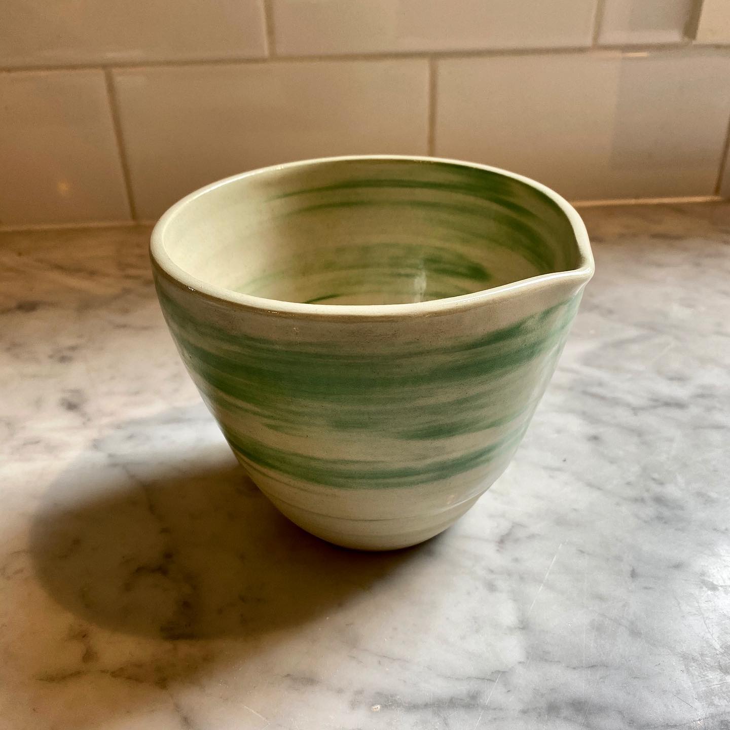 Handmade ceramic piece by Leaf Ceramics